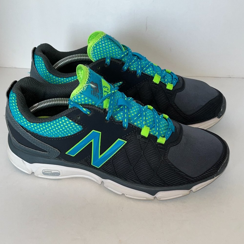 NEW BALANCE | Women's 813v3 Cross Trainer Running Shoes Grey Blue Size 7.5